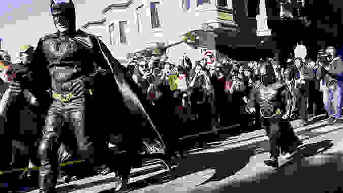 Batkid Running a l