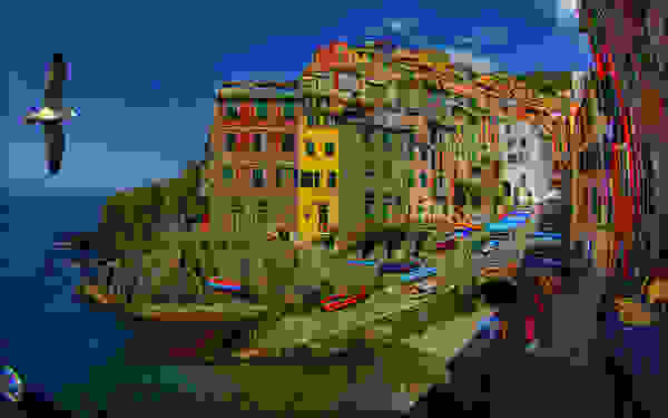 Riomaggiore is located in Italy