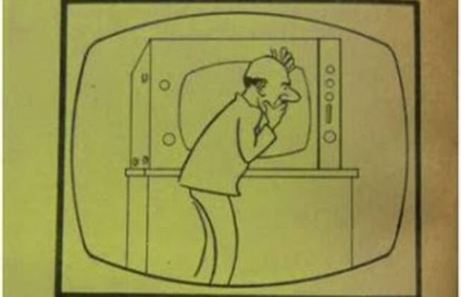 Oδηγίες χρήσης της τηλεόρασης του 1966!