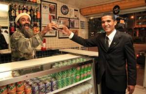 Το μπαρ που «ενώνει» Ομπάμα και Μπιν Λάντεν (video)