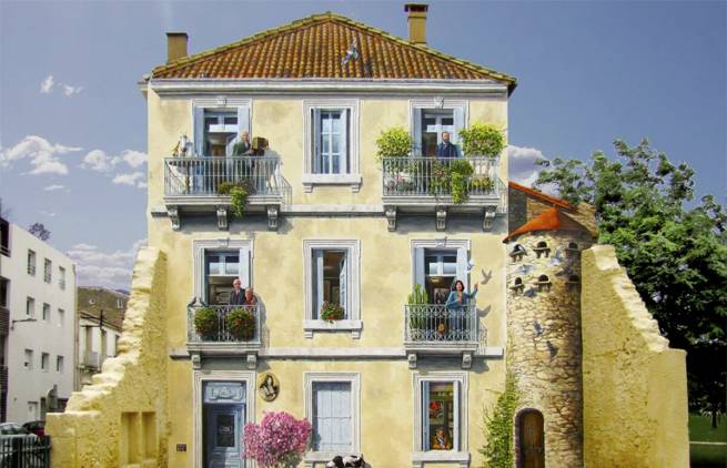 10 Απίστευτες Street Art μεταμορφώσεις