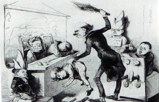 Στα χρόνια της «παιδαγωγικής της βέργας», τότε που ο δάσκαλος ήταν ο «μπαμπούλας»