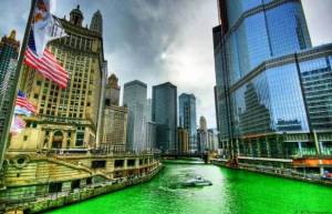 Το ποτάμι που βάφτηκε πράσινο! (video)