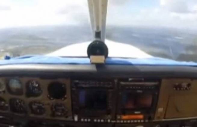Πουλί έσπασε το παράθυρο του πιλοτηρίου, εν ώρα πτήσης! (video)