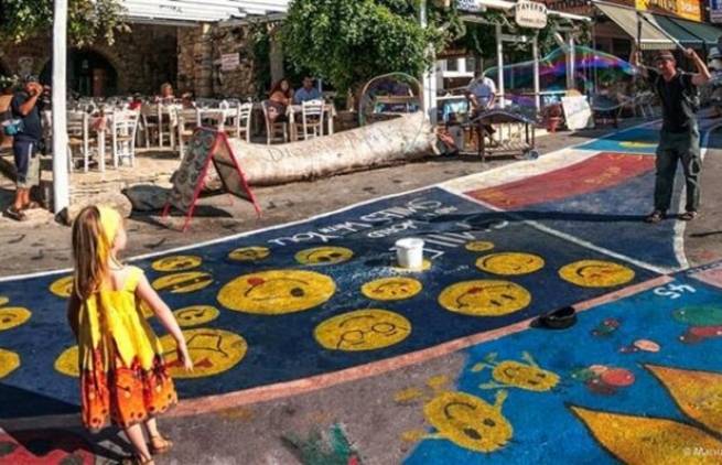 Street Painting στα Μάταλα (video)