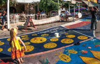 Street Painting στα Μάταλα (video)